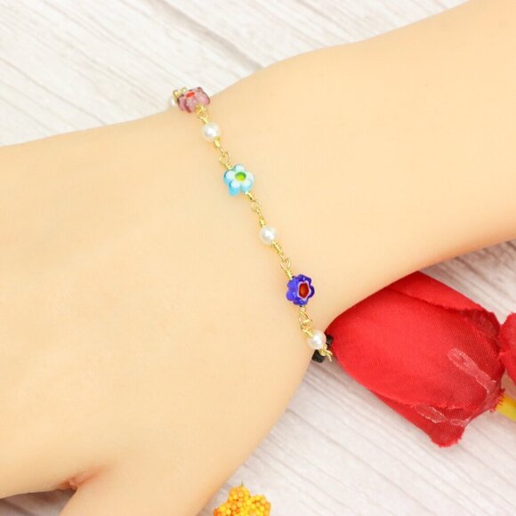 "Trendy Handmade Bracelet – A Thoughtful Gift for Girls & Women | UNVRC1338 - Picture 10 of 10